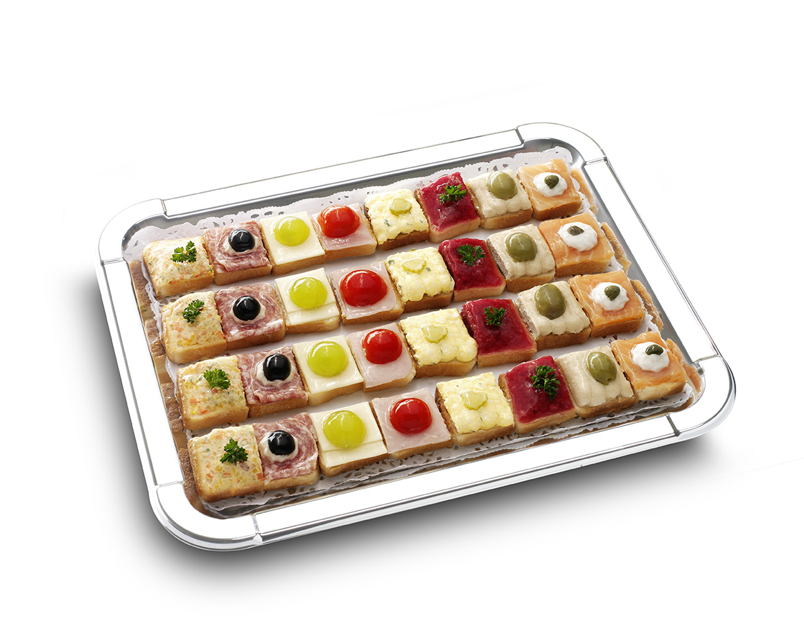 Canapé-Platte