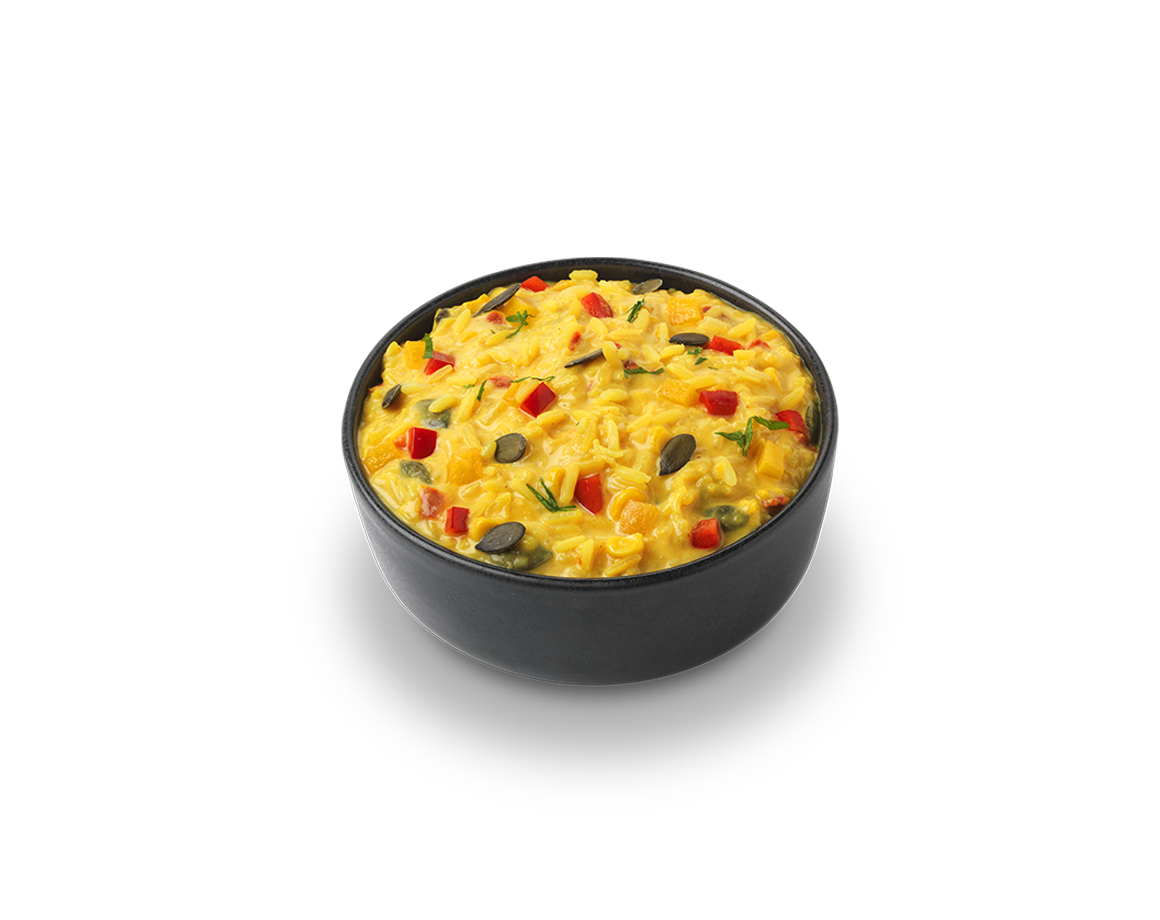 Reissalat mit Früchten