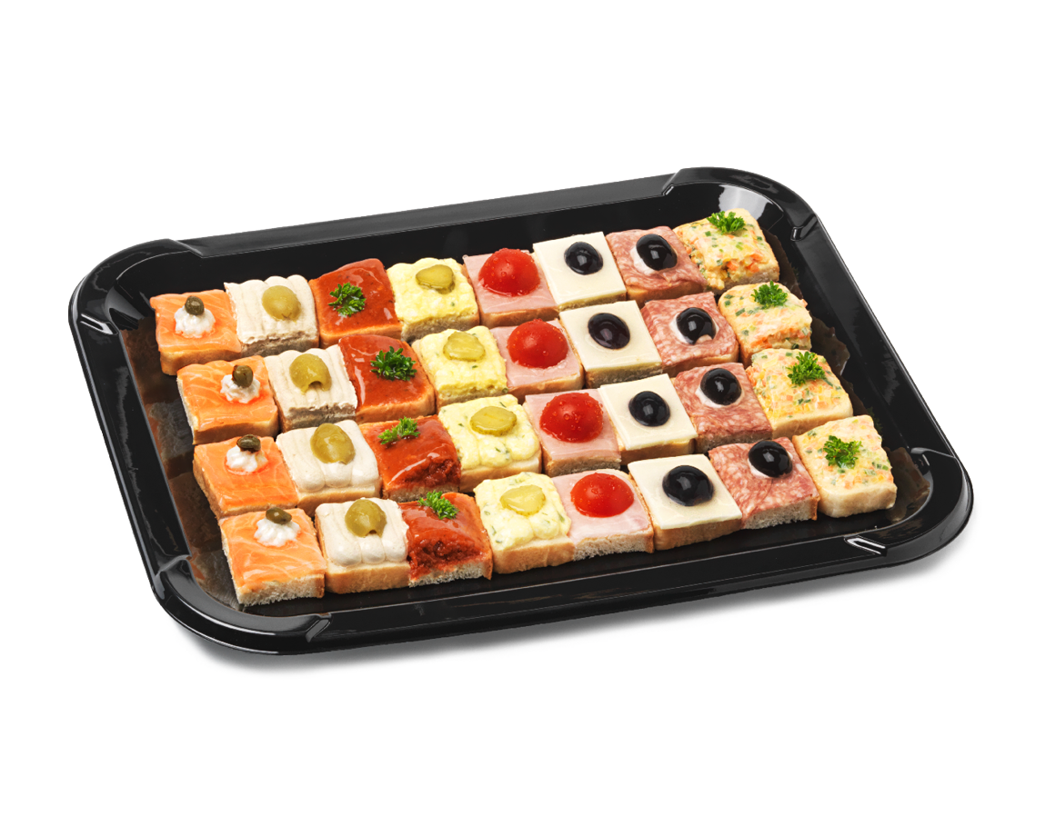 Canapé-Platte